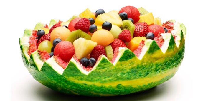 bayas y frutas para bajar de peso
