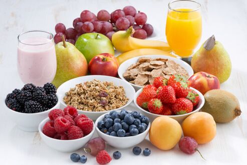 bayas y frutas para una buena nutrición
