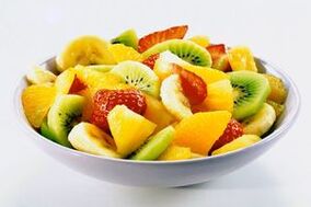 Frutas para una buena nutrición y pérdida de peso. 